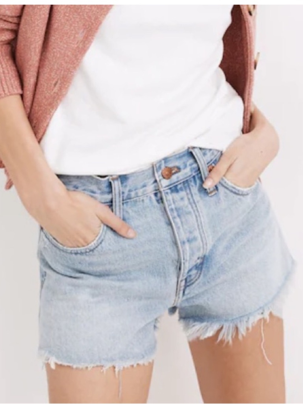Madewell Relaxed Denim Shorts